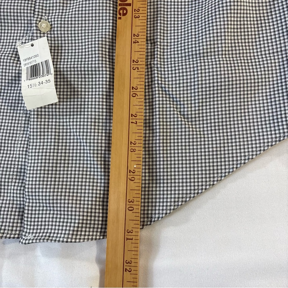 Men's Van Heusen Dress Shirt Slim Fit /wrinkle free Size M - Picture 7 of 12